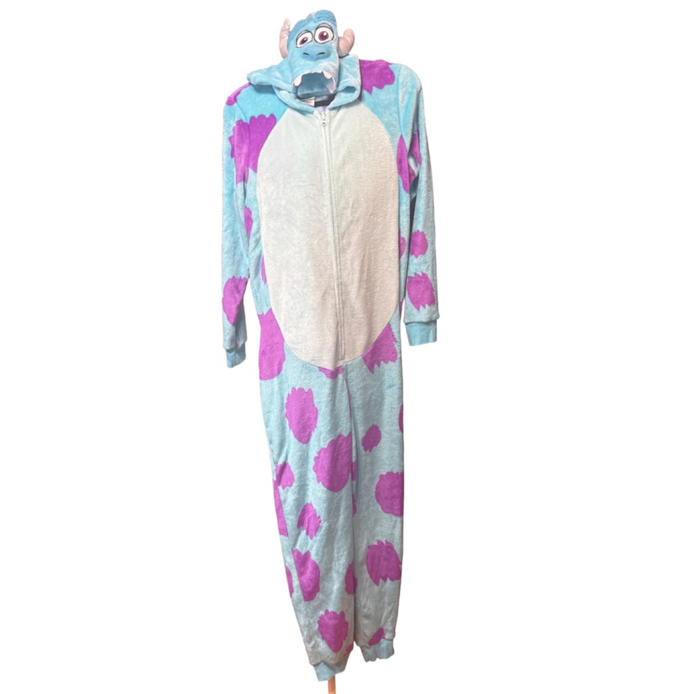 Adult Disney | Pixar Sully Pajama Set L (12/14) Blue Purple Onesie